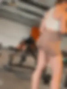 PAWG Baddie Blonde Best Ass In Gym (Not OC)