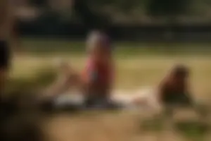 Creepshots of some girls in the park getting some sun in bikinis