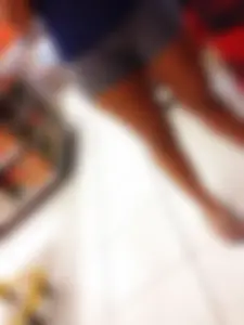 Milf in Slippers and Tight Spandex Shorts Supermarket Creepshots