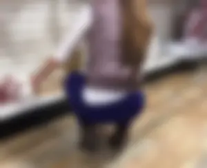 Busted by blue booty
