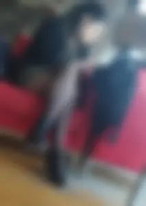 Hot candid chick at the library