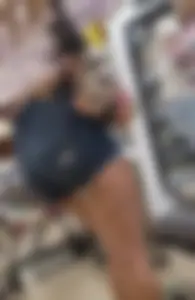 Milf s in jean shorts