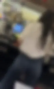 Cute girl with hot ass working at Hot Topic (OC)