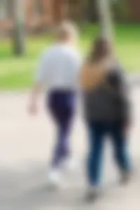 Girl with Hot Booty in Leggings Street Creepshot