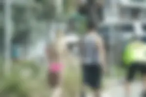 A bunch of hot bikini babes at Ft Lauderdale Florida