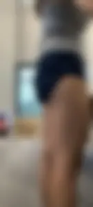 College girl’s shorts are way too tight