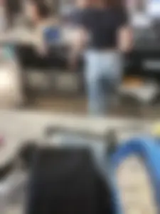 Hot Chick in blue jeans at Rue 21