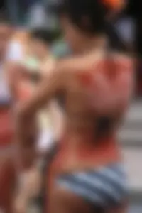 Boryeong Mud Fest 2008 girls mostly in bikinis