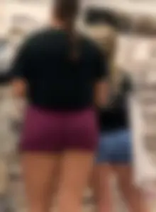 INSANE College Bubbles Spandex Shorts!