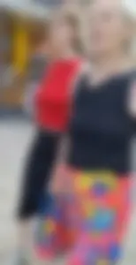 Braless mum & dau combo (big tits and pokies)