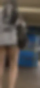 OC Asian Coed Short Shorts Butt Out