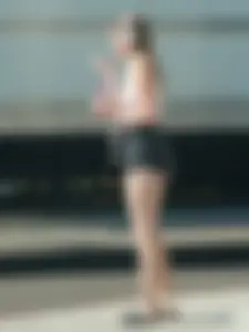 Fastshooter Post 11 - College girl In cheeky shorts / Nice legs