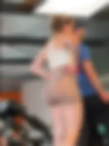 PAWG Baddie Blonde Best Ass In Gym (Not OC)