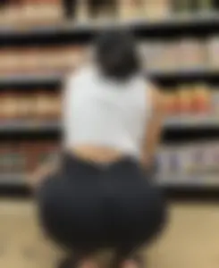 Fit South Indian squatting and shopping (oc)