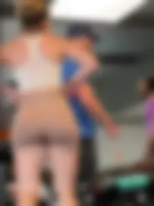 PAWG Baddie Blonde Best Ass In Gym (Not OC)