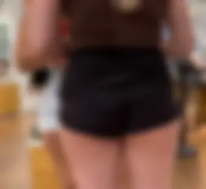Ass Cheeks Hanging out LULU Shorts