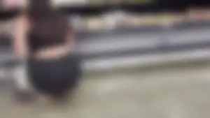 Bubble Butt Bending Over In Sheer Leggings