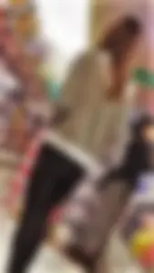 Candid girls in leggings and tights
