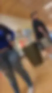 Chubby Booty and Legs in Tight Jeans Store Creepshots