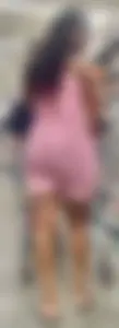 Huge Booty Ebony Milf in all Pink (vpl)