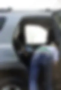 Some candid girls cleaning their cars in jeans and some showing ass crack