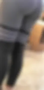 Tight Asian College teen with Tight Leggings