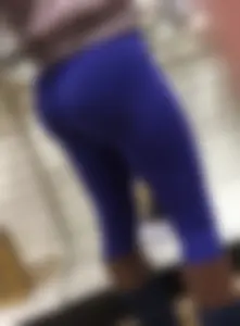Busted by blue booty