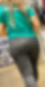 Hot Employee in TIGHT JEANS & FACE