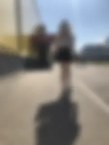 Cute Girl with Hot Legs in a Skirt Street Candid Gallery