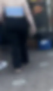 Thick Portuguese Baddie with a BBL in spandex flares