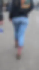 Tight Blue clear jean