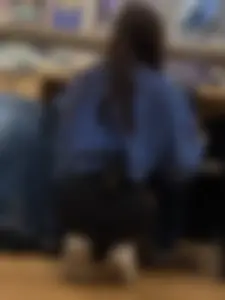 Slim brunette squatting and working part 2 (oc)