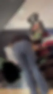 Victoria Secret Worker Babe, Nice Ass Bendover in Jeans. OC
