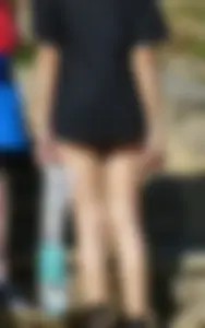 Thin Sexy Legs in the Park