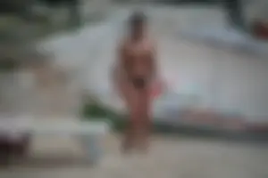 3 amazing topless girls on a nudist beach