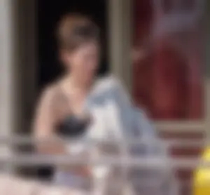 Hot milf next door hanging panties, showing pokies and wearing underwear