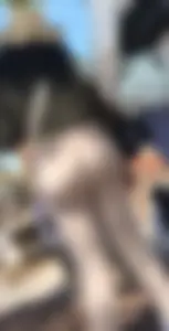 Thick Middle Eastern yoga pants ass at park