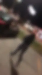 Busted creeping a girl Tiffany in leggings with a great ass