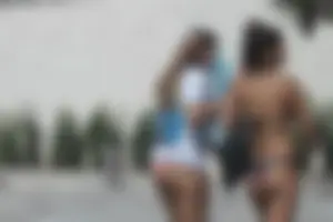 More sexy girls in bikinis and thongs at Deerfield Beach in Florida