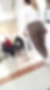 Big ass in tight brown leggings (with GIF’s)