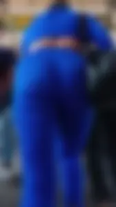 Gran culo de latina en leggings