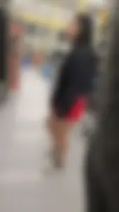 Tight athletic pink shorts Latina