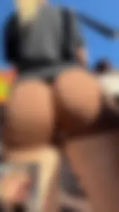 Amazing fit ass blonde