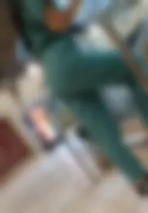 Mall Baddie in Jumpsuit Walking Up The Stairs