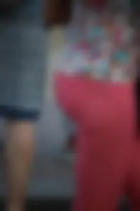 Pink jeans babe with a nice ass and bonus skinny babe in jeans