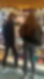 2 skinny teens in skintight jeans