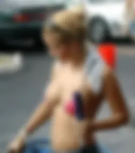 Sexy bikini car wash girls