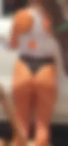 (OC) Big Booty Tanned Bikini Barista in Thong