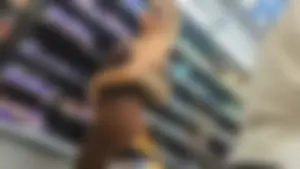 MILF Shopping in Brown Leggins