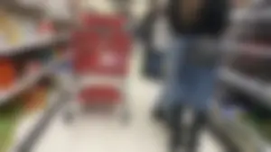 Caught another oblivious girl